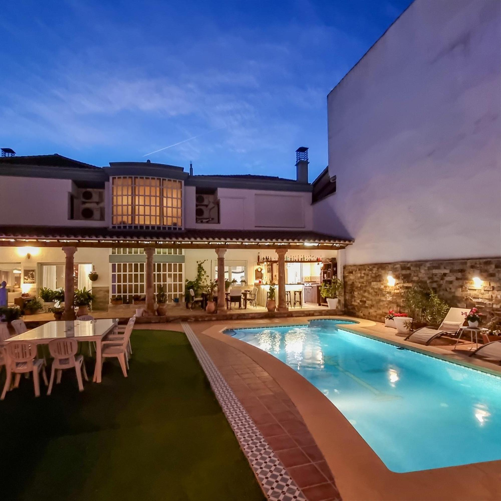 Casa De Amigos La Latina Con Piscina, Chimenea Y Barbacoa Villa Illora Eksteriør billede