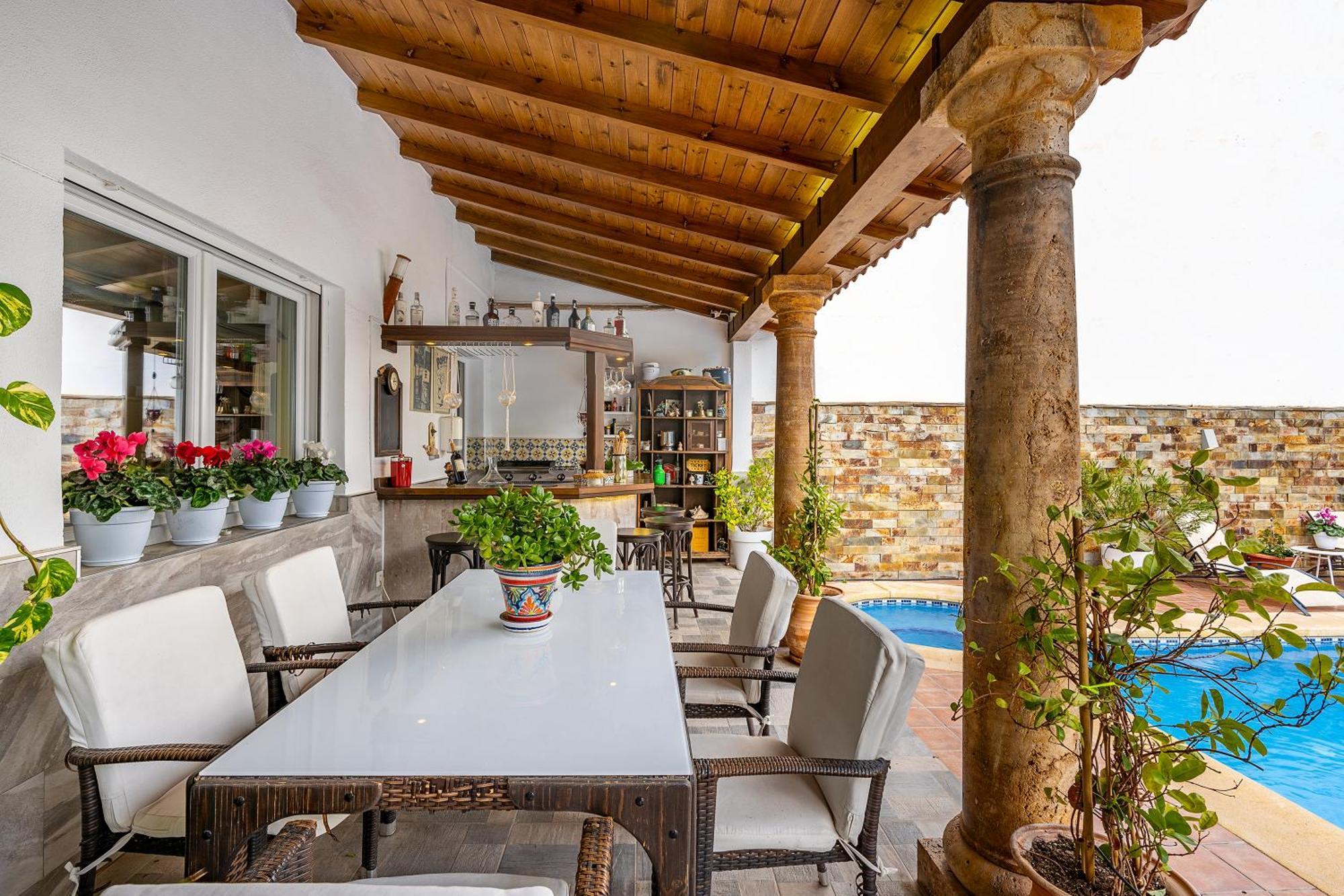 Casa De Amigos La Latina Con Piscina, Chimenea Y Barbacoa Villa Illora Eksteriør billede